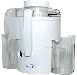 Соковыжималка центробежная Аксион СЦ 32.01 250Вт белый