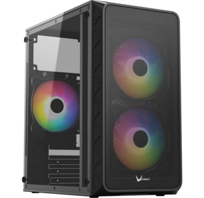 Formula V Line Air Mesh G4 Black,  MATX,  USB3.0*1 ,  USB2.0*1,  REAR 1x120mm