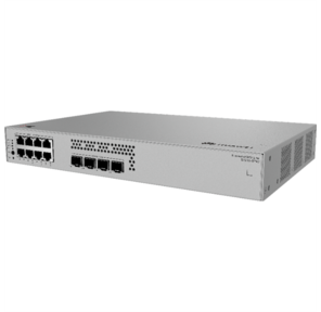 Коммутатор HUAWEI eKit S220S-8P4J  (L2,  8*10 / 100 / 1000BASE-T ports  (128 W PoE+),  4*2.5GE SFP ports,  built-in AC power,  Fanless)