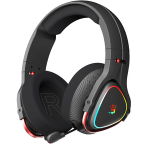 Наушники с микрофоном A4Tech Bloody MR720 черный мониторные BT / Radio оголовье  (MR720 BLACK)