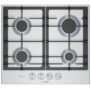 Газовая варочная поверхность Bosch PCP6A5I90M нержавеющая сталь