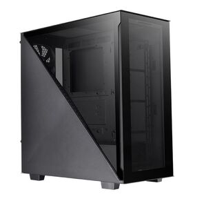 Корпус Thermaltake Divider 300 TG черный без БП ATX 2x120mm 2xUSB3.0 1xUSB3.1 audio front door bott PSU