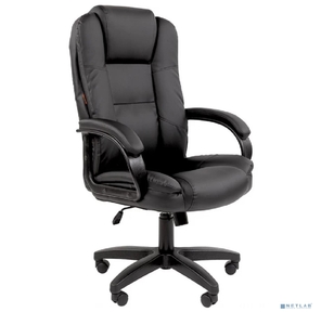 Офисное кресло Chairman 600LT Россия чер.пласт экопремиум черный  (7158667)