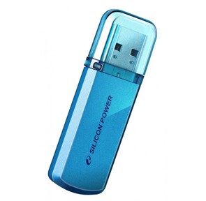 USB flash 8192Mb Silicon Power "Helios 101" SP008GBUF2101V1B,  голубой  (USB2.0)