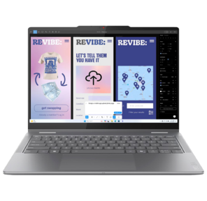 Lenovo Yoga 7 2-in-1 14ILL10 14" (1920x1200 OLED) / Touch / Intel Core Ultra 5 226V (2.1Ghz) / 16384Mb / 512PCISSDGb / noDVD / Int:Intel Arc Graphics 130V / Cam / BT / WiFi / 70WHr / war 1y / 1.38kg / luna grey / Win11Pro_ENG + 65W,  Pen