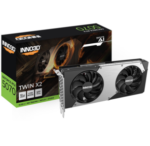 Видеокарта INNO3D RTX 5070 TWIN X2 12GB GDDR7 192bit 3xDP HDMI 3FAN RTL