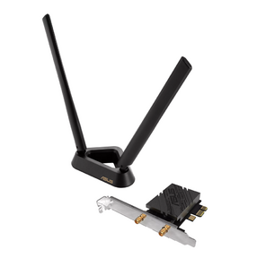 Сетевой адаптер Wi-Fi + Bluetooth Asus PCE-BE92BT BE9400 PCI Express  (ант.внеш.несъем.) 2ант.