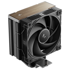 Кулер для процессора DEEPCOOL AK400 G2 LGA1851 / 1700 / 1200 / 115X / AM5 / AM4  (12шт / кор,  TDP 220W,  PWM,  Fan 120mm,  4 тепл. Трубки,  Wood-grain top cover,  черный) RET  (R-AK400G2-BKNNMN-GJD)