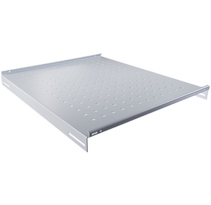 Полка стационарная NTSS NTSS-FS-800 1U нагр.:60кг. 19" 550мм серый  (упак.:1шт)