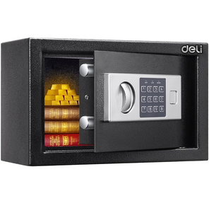 Сейф Deli Safe Box Size (cm):20*31*20;Door / box thickness:3 / 1mm;
