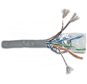 Кабель информационный Lanmaster патч-кордовый TWT-5EUTP-PT-GY кат.5е U / UTP не экранированный 4X2 PVC универсальный 305м серый