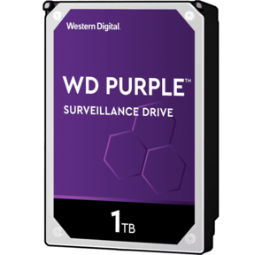 Western Digital WD10PURZ Purple 1Tb,  3.5",  SATA-III,  IntelliPower,  64Mb buffer,   (DV & NVR)