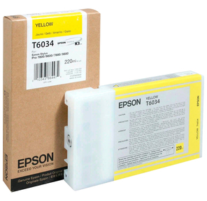Картридж EPSON Stylus Pro 7800 / 9800 / 7880 / 9880  (220 ml) желтый