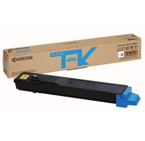 Kyocera-Mita TK-8115C Тонер-Картридж,  Cyan {M8124cidn / M8130cidn  (6000стр.)}