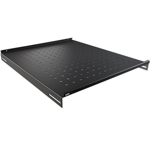 Полка стационарная NTSS NTSS-FS-800-BL 1U нагр.:60кг. 19" 550мм черный  (упак.:1шт)