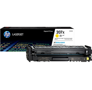 Cartridge HP 207X для CLJ Pro M255 / MFP M282 / M283,  желтый  (2450 стр.)