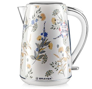 Чайник BR1083 белый BRAYER