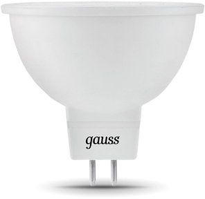 GAUSS 101505207 Светодиодная лампа LED MR16 GU5.3 7W 630lm 4100K 1 / 10 / 100