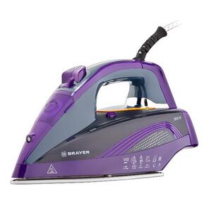 Утюг BR4001 фиолетовый BRAYER