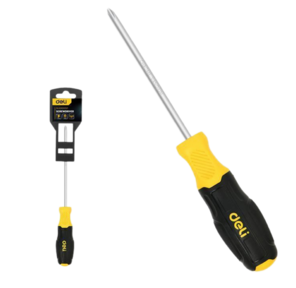 Отвертка Torx Deli DL6310025T T25x100мм сталь Cr-V,  двухкомпонентная прорезиненная рукоять