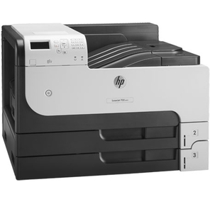 HP LaserJet Enterprise 700 Printer M712dn  (A3,  1200dpi,  40ppm,  512Mb,  3trays 250+250+100,  USB2.0 / extUSBx2 / GigEth / HIP / ePrint,  repl. Q7543A,  Q7545A)