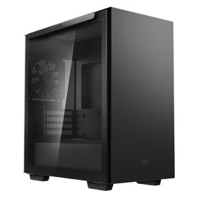 Deepcool MACUBE 110 BK без БП,  боковое окно  (закаленное стекло),  черный,  mATX