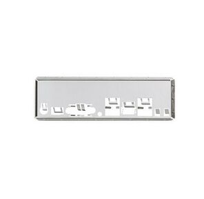 Аксессуары Аксессуар для материнской платы MSI E21-7D35011-C22 VER.0A-, MECH, MB, SUS304 T0.2, I / O SHIELDING, 159.2*44.9mm, FOR MS-7D35, 10PORTS / PET BAG