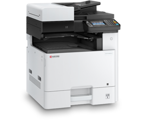 Kyocera M8124cidn  (Азия,  аналог 1102P43NL0 ) P / C / S,  А3,  24 / 12 (A4 / A3) стр / мин,  1200x1200 dpi,  1, 5 Гб,  USB 2.0,  Network,  HyPAS,  лоток 500 л.,  Duplex,  старт.тонер 3000 / 1500 (BK / CMY) орг. тонер Tk-8110