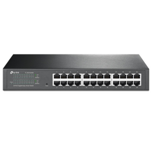 Сетевое оборудование TP-Link TL-SG1024D,  24-портовый гигабитный настольный / монтируемый в стойку коммутатор,  24 порта RJ45 10 / 100 / 1000 Мбит / с,  1U 13-дюймовый