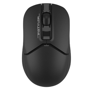 Мышь A4Tech Fstyler FG12 черный оптическая  (1200dpi) беспроводная USB  (3but)