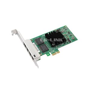 Network Interfaced Card LR-LINK LREC9224PT,  Gigabit Ethernet PCIe x1 Card  (Quad Port) ,  Intel i350,  4 x RJ45