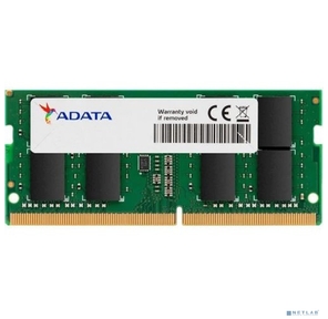 Память SO-DIMM DDR4 16Gb PC25600 3200MHz CL22 1.2V ADATA  (AD4S320016G22-SGN)