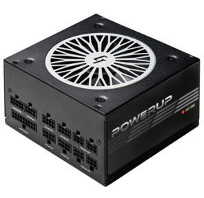 Chieftec CHIEFTRONIC PowerUp GPX-550FC  (ATX 2.3,  550W,  80 PLUS GOLD,  Active PFC,  120mm fan,  Full Cable Management,  LLC design) Retail