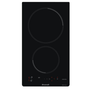 Brandt BPI1621UB Варочная поверхность,  индукционная,  домино,  2 варочных зоны,  10 уровней мощности,  индикация остаточного тепла,  таймер,  Ultraboost,  цвет черный