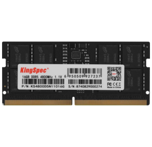 Память DDR5 16GB 4800MHz Kingspec KS4800D5N11016G RTL PC5-38400 CL40 DIMM 288-pin 1.1В single rank Ret