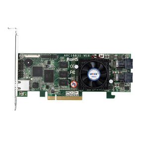 RAID-контроллер Areca ARC-1883i PCIe 3.0 x8 Low Profile,  SAS / SATA 12G,  RAID 0, 1, 5, 6, 10, 50, 60,  8port  (2*int SFF8643),  Cache 2GB  (аналог LSI00462 9361- 8I (2G)),  RTL {10}  (411314)