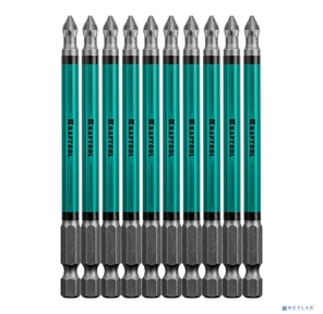 Биты Kraftool профессиональные сталь S10 26124-2-100-10