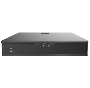 Uniview Видеорегистратор IP 16-ти канальный 4K с 16 PoE портами; Входящий поток на запись до 320Мбит / с; Поддерживаемые форматы сжатия: Ultra 265 / H.265 / H.264; Запись: разрешение до 4K; HDD: 4 SATA3 до