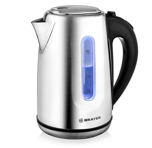 Чайник BR1014 серебристый BRAYER