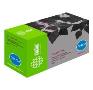 Картридж Cactus CS-Q6473A для принтеров HP Color LaserJet 3600 пурпурный 4000 стр.