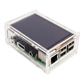 Корпус ACD RA147 Acrylic Case w /  3.5 inch LCD hole for Raspberry Pi 3