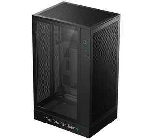 корпус Deepcool CH270 DIGITAL без БП,  черный,  MICRO ATX / MINI-ITX