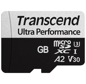 Флеш-накопитель Transcend Карта памяти Transcend 256GB UHS-I U3 microSD w /  adapter  A2 Ultra Performance R / W:160 / 125 MB / s