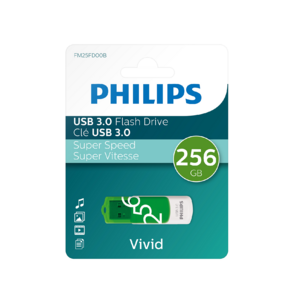 PHILIPS FM25FD00B / 97 Флеш накопитель 256GB VIVID3.0 256GB,  USB 3.0