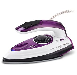 Утюг дорожный Vitek VT-8305 1000Вт белый / фиолетовый