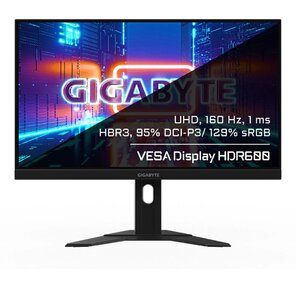 Монитор Gigabyte 27" M27U черный IPS LED 1ms 16:9 HDMI M / M матовая HAS 400cd 178гр / 178гр 3840x2160 160Hz DP 4K USB 6.93кг