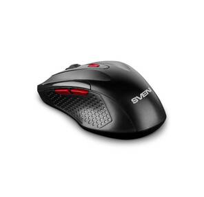 SVEN Беспроводная мышь SVEN RX-450W чёрная  (2, 4 GHz,  5+1кл. 1200-3200DPI)