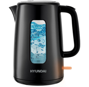 Чайник электрический Hyundai HYK-P2501 2.5л. 2200Вт черный  (корпус: пластик)