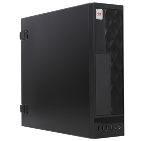 Slim Case InWin CE052S Black 300W 2*USB3.0+2*USB2.0+AirDuct+Fan+Audio mATX.