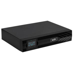 Источник бесперебойного питания   (8762) SKAT-UPS 1000-RACK-ON P3 - ИБП 1000 Вт,  On-Line,  синус,  внешн. АКБ 24В,  2хSchuko